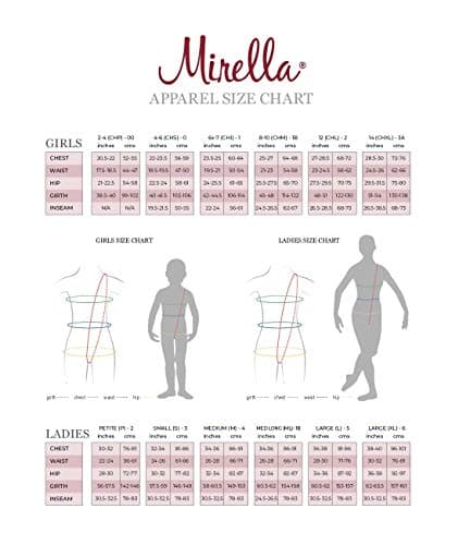 Mirella Women's Knee-Length Dance Skirt