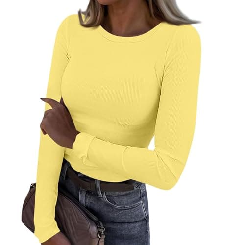 Light Fleece Thermal Long Sleeve Shirt for Women Winter Warm