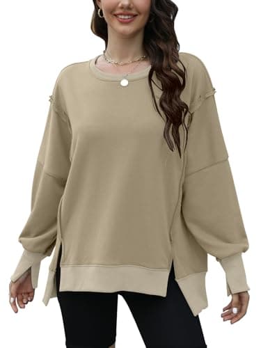 GUNEST Women's Oversized Sweatshirts 2024 Trendy Pullover Hoodies