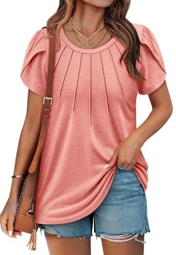 Simplified: Casual Summer Tops for Women by Angerella in Various Sizes