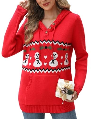 2024 Fall Women's Oversized Knit Hoodies