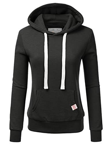 DOUBLJU Women's Plus Size Lightweight Comfy Pullover Hoodie