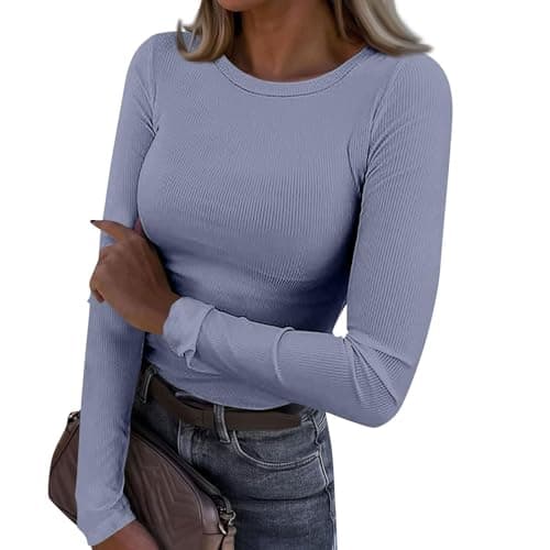 Light Fleece Thermal Long Sleeve Shirt for Women Winter Warm