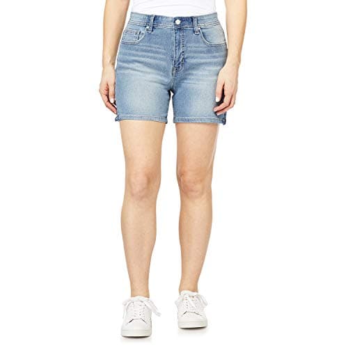 Angels Forever Young 360 Sculpt Mid Thigh Denim Shorts 5" & 7" Inseam
