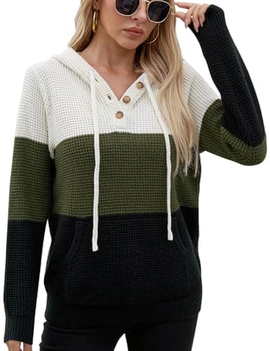 2024 Fall Women's Oversized Knit Hoodies