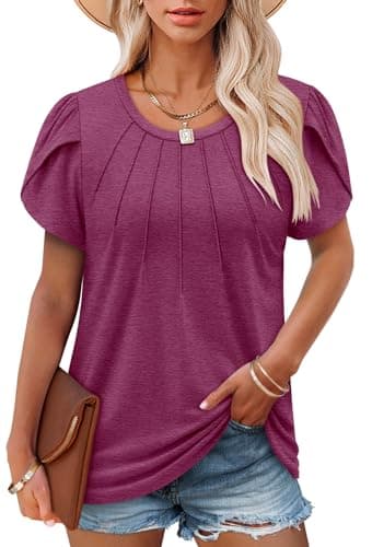 Simplified: Casual Summer Tops for Women by Angerella in Various Sizes