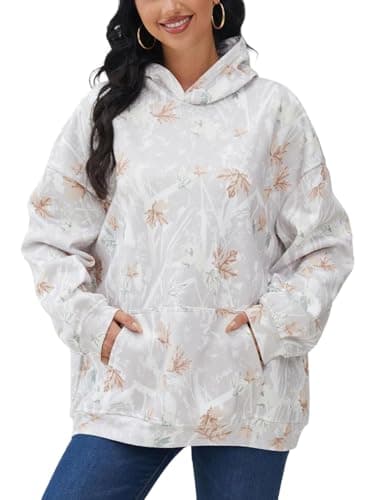 Calbatic Oversized Leopard Print Hoodie for Women and Men Long Sleeve Hooded Sweatshirts Cute Pullover with Pocket