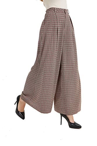 Tronjori Women High Waist Palazzo Pants