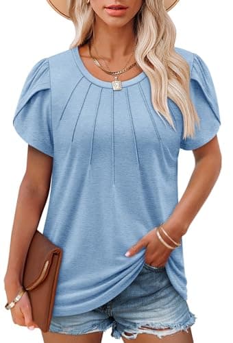 Simplified: Casual Summer Tops for Women by Angerella in Various Sizes