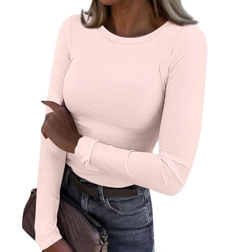 Light Fleece Thermal Long Sleeve Shirt for Women Winter Warm