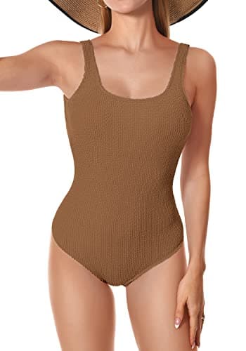 Women's Tummy Control High Waisted One Piece Swimsuit