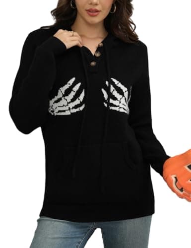 2024 Fall Women's Oversized Knit Hoodies