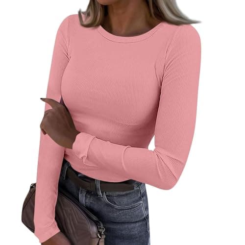 Light Fleece Thermal Long Sleeve Shirt for Women Winter Warm