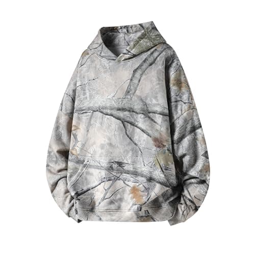 CUTEGAL Camo Hoodie Sweatshirt with Pocket