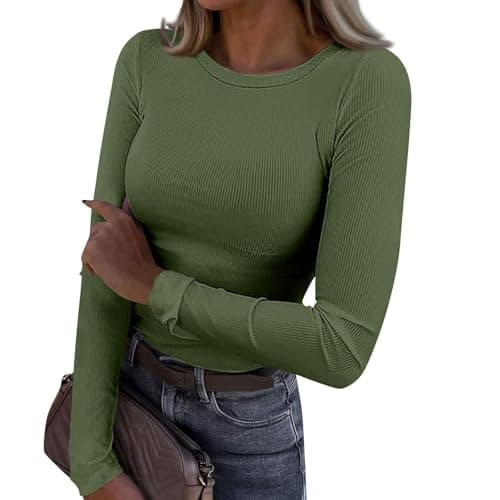 Light Fleece Thermal Long Sleeve Shirt for Women Winter Warm