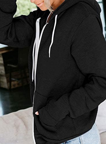 Dokotoo Women's Full Zip Up Hoodie Long Sleeve Hooded Sweatshirts with Pockets for Women
| Dokotoo Women's Full Zip Up Hooded Sweatshirts with Pockets for Women
| Dokotoo Women's Full Zip Up Coats with Pockets for Women