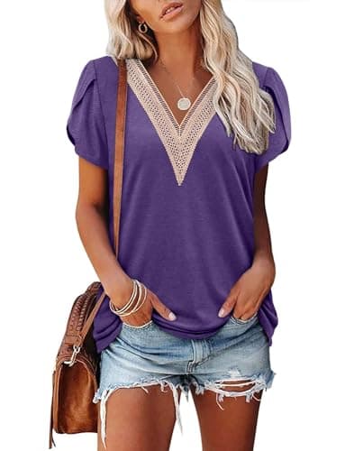 Angerella Floral Print Blouses for Women