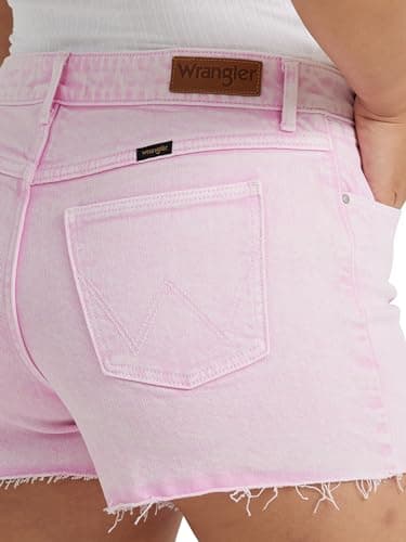 Wrangler Women's Mid-Rise Vintage Denim Shorts