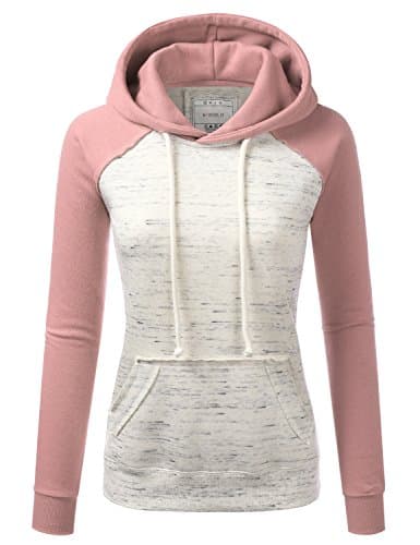 DOUBLJU Women's Plus Size Lightweight Comfy Pullover Hoodie