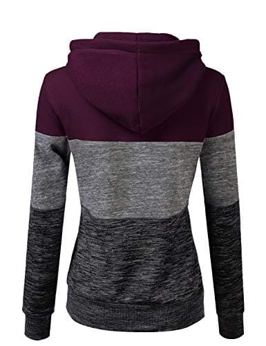DOUBLJU Women's Plus Size Lightweight Comfy Pullover Hoodie