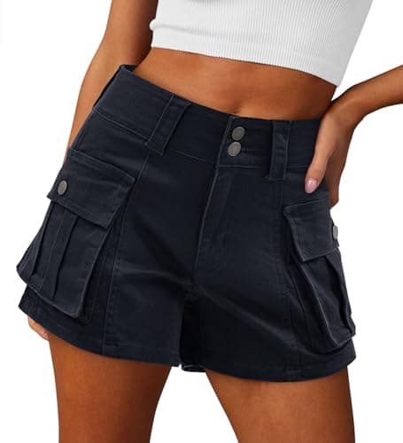 StunShow Women's Mid-Waist Denim Shorts
