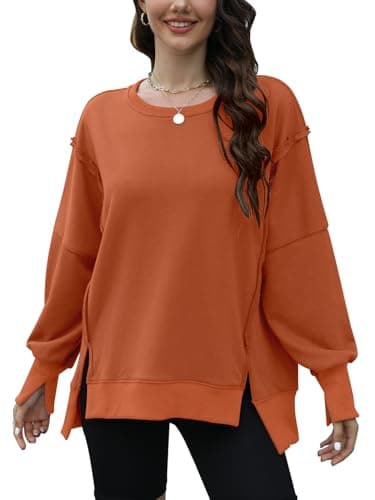 GUNEST Women's Oversized Sweatshirts 2024 Trendy Pullover Hoodies