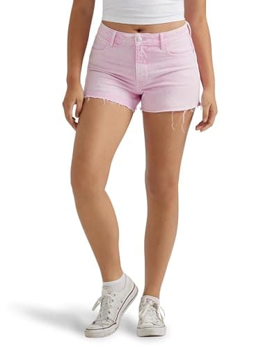 Wrangler Women's Mid-Rise Vintage Denim Shorts