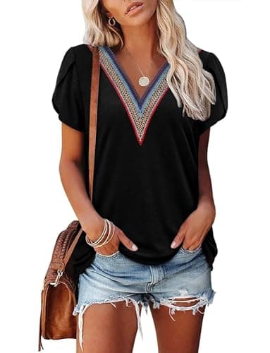 Angerella Floral Print Blouses for Women