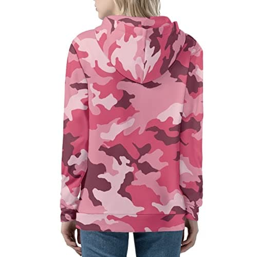 Irisjudy Monet Art Color Stripe Zip Hoodie for Women