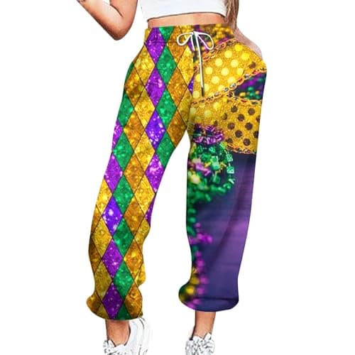 Womens Patchwork High Waist Casual Pants - Fashion Carnival Sports Leggings