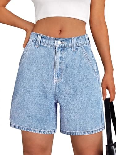 Trendy Queen Women's Denim Jorts for Summer 2025