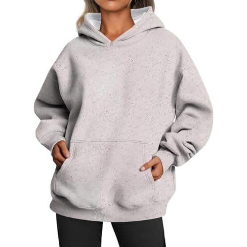 Weinexra Women's Oversized Camo Maple Leaf Hoodie