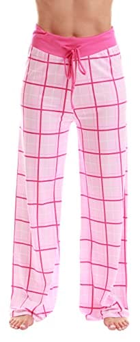 Just Love Womens Wide Leg Casual Comfort Stretch Palazzo Pajamas