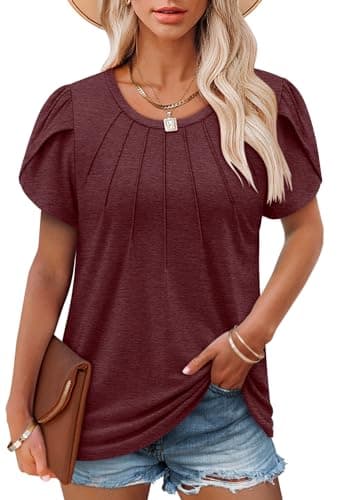 Simplified: Casual Summer Tops for Women by Angerella in Various Sizes