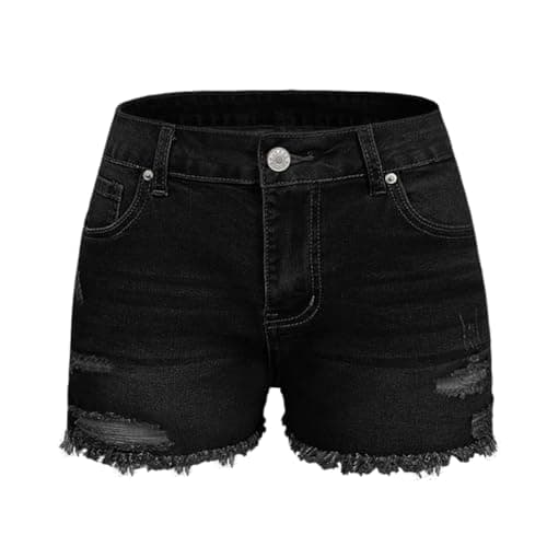BIUDI FOX High-Waist Ripped Stretch Skinny Jean for Plus Size Women