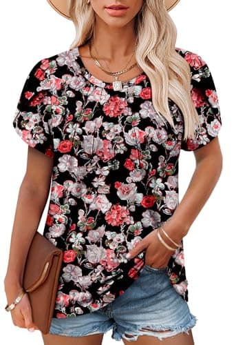 Simplified: Casual Summer Tops for Women by Angerella in Various Sizes