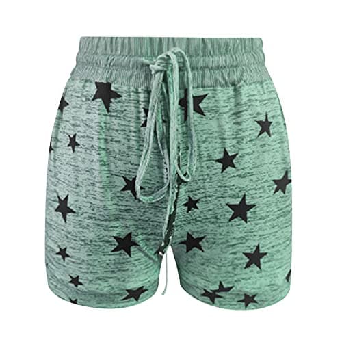 Nantdog Women's Plus Size Casual Summer Shorts with Pockets