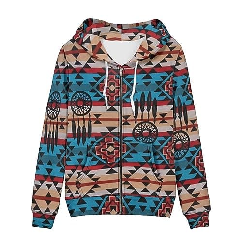SEANATIVE Women's Zip-Up Hoodie Sweatshirt Size XS-5XL