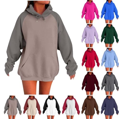 Cute Oversized Women's Winter Sweatshirt Pullover Top
