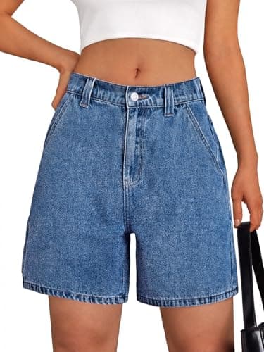 Trendy Queen Women's Denim Jorts for Summer 2025