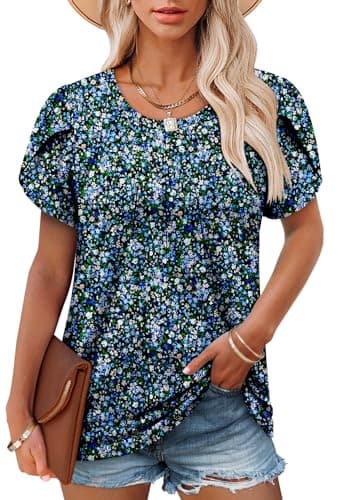 Simplified: Casual Summer Tops for Women by Angerella in Various Sizes