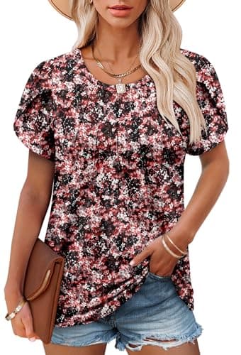 Simplified: Casual Summer Tops for Women by Angerella in Various Sizes