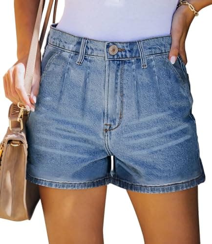 StunShow Women's Mid-Waist Denim Shorts