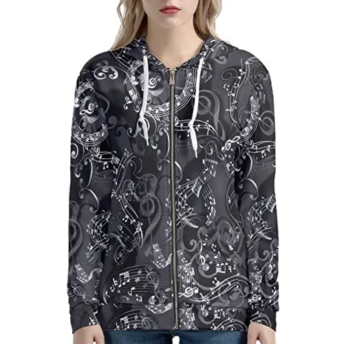 Irisjudy Leopard Print Hooded Sweatshirt with Pocket