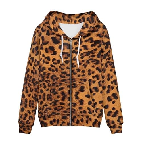 SEANATIVE Women's Zip-Up Hoodie Sweatshirt Size XS-5XL