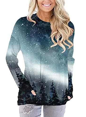 Angerella Women's Printed Casual Shirts