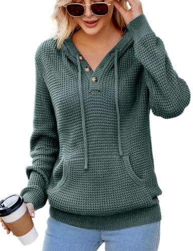 2024 Fall Women's Oversized Knit Hoodies