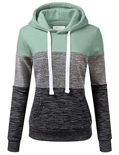 DOUBLJU Women's Plus Size Lightweight Comfy Pullover Hoodie