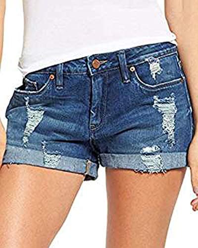 Women's Angerella Ripped Denim Shorts