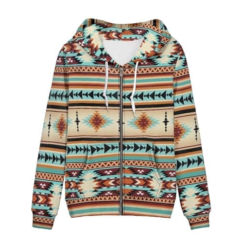 SEANATIVE Women's Zip-Up Hoodie Sweatshirt Size XS-5XL